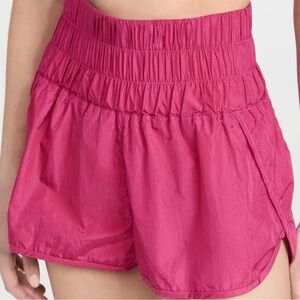Free People Hot Pink “The Way Home” Shorts